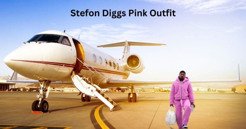 From Field to Fashion: Stefon Diggs Pink Outfit