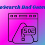 SumoSearch Bad Gateway